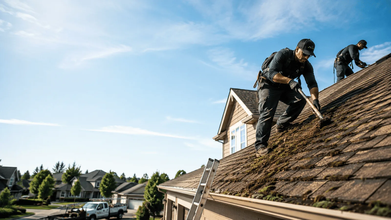 Roof Moss Removal in Granite Falls, MN near me